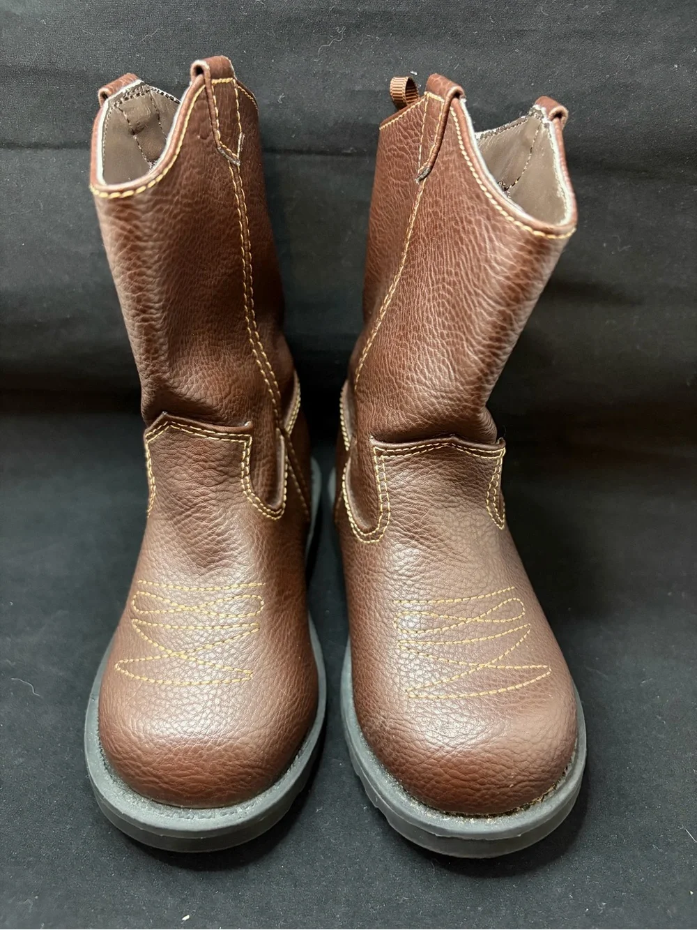 Healthtex Nice Toddler Boy's Pull-On Western-Style Cowboy Boots Size 7